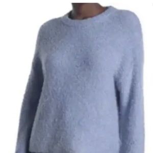 Abound Boucle knit dolman sweater color blue forever size M and L .